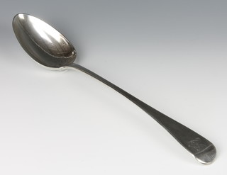 A George III silver gravy spoon London 1818, 121 grams