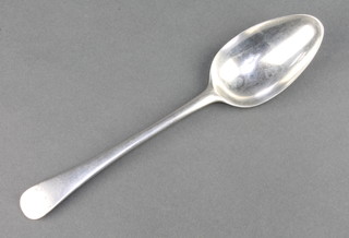 A 19th Century silver table spoon