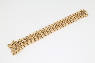 A 9ct yellow gold necklace 19 grams