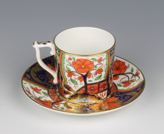 A Royal Crown Derby Imari Pardoe pattern tea cup and saucer 