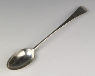 A William IV silver gravy spoon with armorial decoration, London 1831