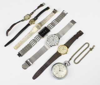 A gentleman's Christian Lars calendar wristwatch and other minor watches