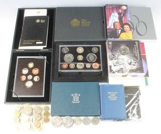 A Royal Mint 2008 United Kingdom proof coin collection and a quantity of other proof coins 