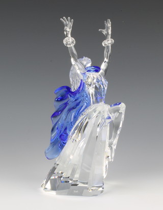 A Swarovski figure "Isadora"  No 279648/7400200200, design by Adie Stocker, 8"h, contained in a fitted box