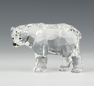 A Swarovski figure "Bear Mother" No 866263/9100000056 designed by Elisabeth Adam, contained in a fitted box 