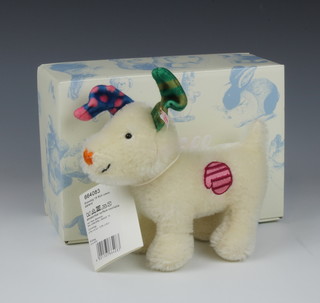 A Steiff limited edition Snow Dog complete with certificate 