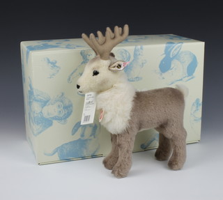 A Steiff limited edition Renny Rentier 25cm, complete with certificate 