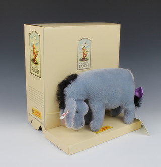 A Steiff limited edition Eeyore figure 25cm (without certificate)  