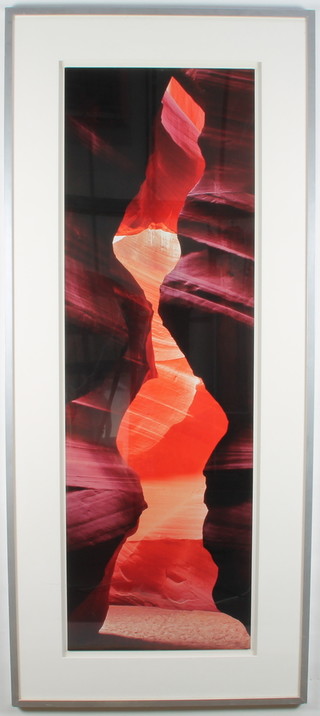 Peter Lik (b1959), coloured photograph "Antelope Canyon" no.215/950 signed and numbered 150cm x 47cm 