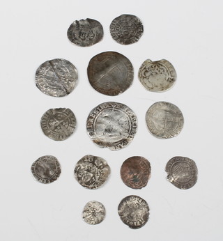 14 early English hammered coins 