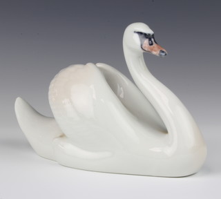 A Royal Copenhagen figure of a swan no.755 17cm 