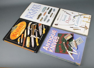 B Levine "Pocket Knives", J Bruce Voyles "Antique Knives", Jean-Noel Mouret "Knives of the World" and Gerald Weland "Swords, Daggers and Cutlasses" 
