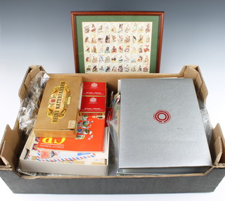 A Royal Commonwealth Society album of first day covers, a Stanley Gibbons GB stamp album, various loose stamps, first day covers etc 