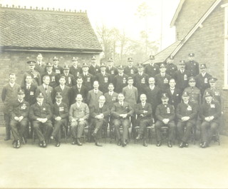 Of Horsham interest, 20th Century photograph of Horsham Post Office employees after the First World War 23cm x 28cm 