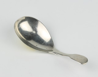 A George III silver caddy spoon London 1817 
