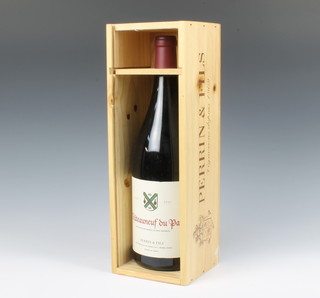 A magnum of 2001 Perrin Fils Chateauneuf de Pape 