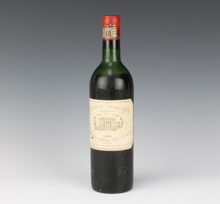 A bottle of 1966 Chateau Margaux Grand Vin Premier Grand Cru Classe