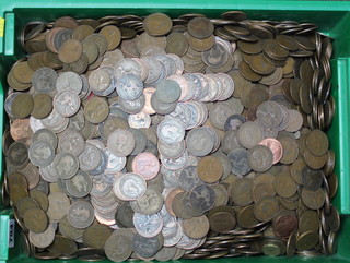 A large quantity of pre-decimal coinage 