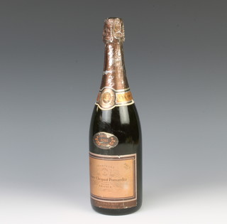 A bottle of 1979 Veuve Clicquot Ponsardin Rose champagne