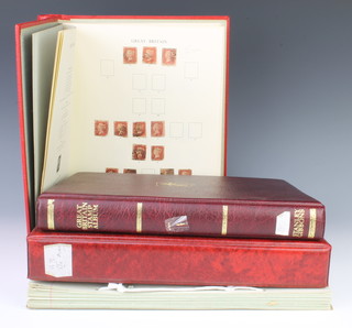 A Windsor album of GB mint and used stamps Victoria to Elizabeth II, an album of GB mint and used stamps Edward VIII to Elizabeth II and 2 albums of Elizabeth II mint and used stamps  