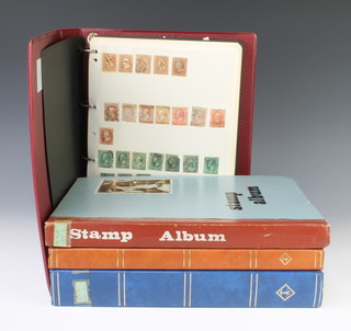An album of American mint and used stamps 1862 to 2008 together with 3 stock books of American mint and used stamps 