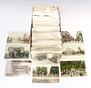 A large collection of coloured and black and white postcards of Counties including Surrey, Staffordshire, Suffolk, Norfolk, Lancashire, Kent, Humberside, Gloucestershire, etc, etc, approx. 950 postcards 