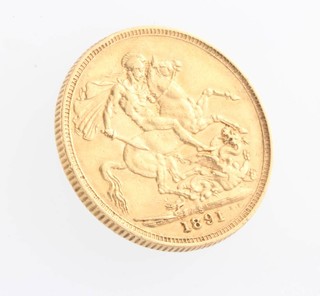 A sovereign 1891 