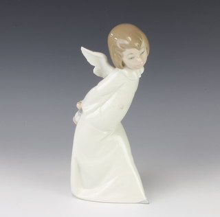 A Lladro figure of an angel 24.5cm 
