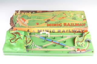 A Triang Minic table top train set boxed 