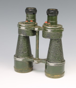 A pair of Second World War military issue binoculars marked Bino Prism no.5 Mk IV 05735GA no. 66074 