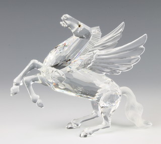 A Swarovski Crystal figure of Pegasus by Adi Stocker 216327/7400098000 1998 12cm boxed