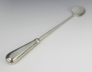 A George III silver stilton scoop London 1802