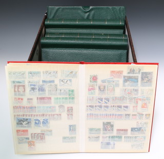 4 albums of mint and used French stamps 1850-1944 together with a stock book of French stamps