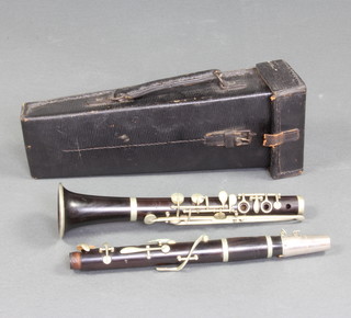 A Savana Martin clarinet, contained in a leather case 