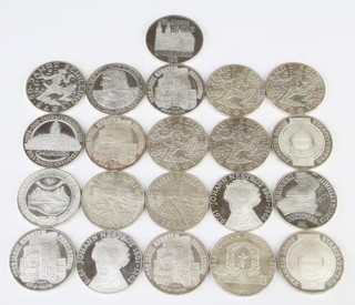 Twenty silver 100 shillings, 500 grams 