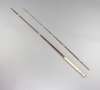 A Hardy Richard Walker Reservoir super light 9'3", 7/8 line fishing rod 