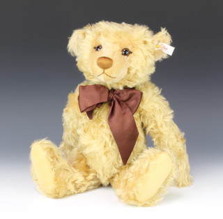 A Steiff limited edition bear - Year 2000 Teddy Bear, with certificate, boxed 40cm