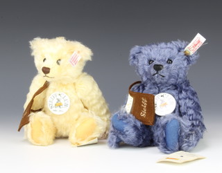 A Steiff Collectors Club Jubilee set comprising 2 bears 21cm, with certificate and boxed 
