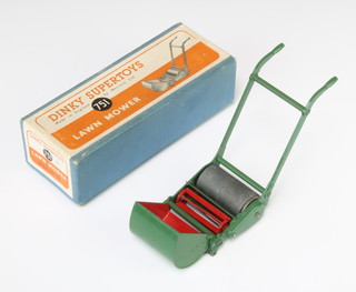 A Dinky Supertoy 750 lawn mower, boxed 