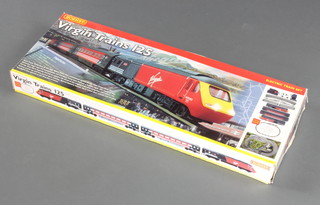 A Hornby OO gauge Virgin Trains 125 set, boxed