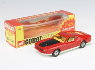 A Corgi no. 3921 Whizzwheels James Bond Ford Mustang Mk 1 model car boxed 