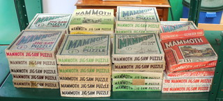 40 Mammoth jigsaw puzzles - no. 6, 10, 13 x 2, 14, 16, 18 x 3, 20, 26, 32, 40 x 2, 41, 42 x 2, 43 x 2, 45, 46, 48 x 3, 52, 57, 59, 80, 81, 83 x 2, 129, 131 with 4 unnumbered puzzles - The Endeavour,  In Full Flight, Dignity and Impudence 