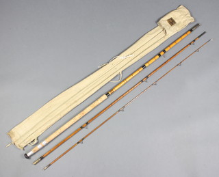 An Aspindale "The Silverdale" 13' float fishing rod in original manufacturers bag 

