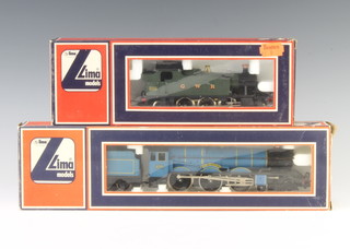 A Lima model locomotive and tender King Charles together with a do. GWR tank engine boxed  