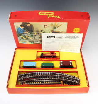 A Hornby RS.24 goods train set complete with instruction and information manual boxed
