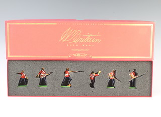 A set of Britain toy soldiers, Zulu Wars Holding The Line no.40177, boxed 
