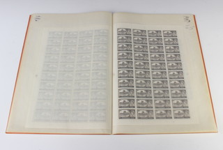A set of GB 1963 and 1967 Elizabeth II  castle black stamps 