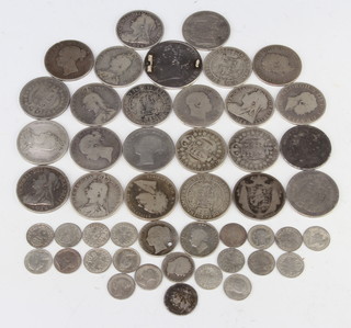 A quantity of Victorian and Georgian coins, 389 grams