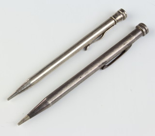 Two sterling silver Life Long propelling pencils