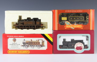 2 Hornby  model tank engines - R.019 L.B.S.C. brake van and R353 L.B.S.C. locomotive,  together with a Dapol model railway tank engine D71, all boxed and a Hornby tank engine part boxed 